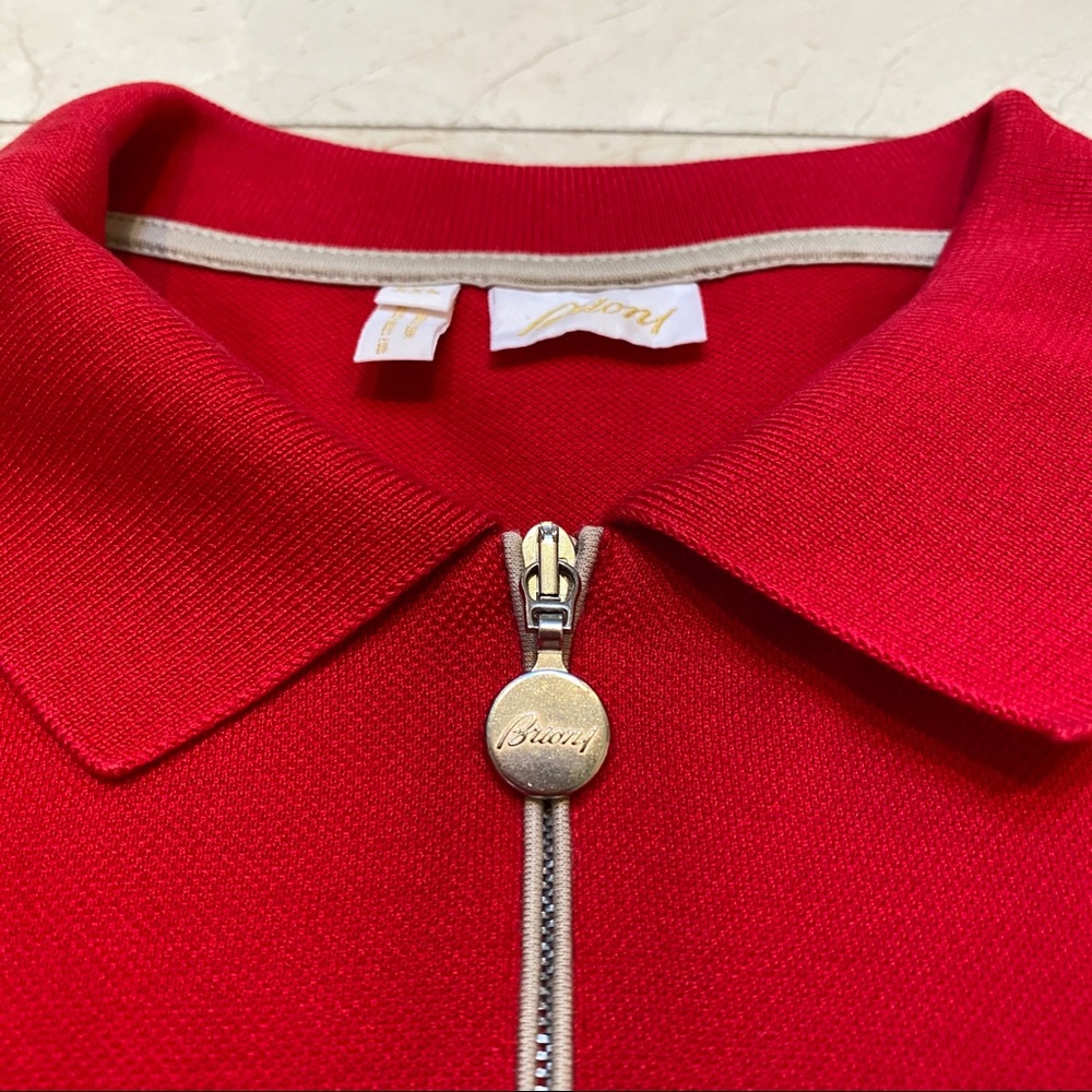 Brioni Pique Polo